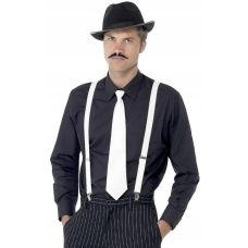 Подтяжки мужские для брюк Martom (BQ6A white)