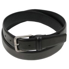 Женский кожаный ремень Farnese, Италия,  черный