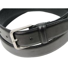 Женский кожаный ремень Farnese, Италия,  черный
