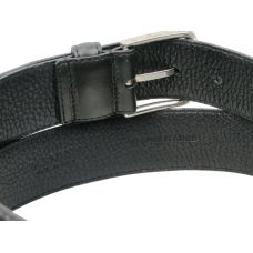 Женский кожаный ремень Farnese, Италия,  черный