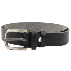 Женский ремень кожаный Skipper Черный 2,5 см