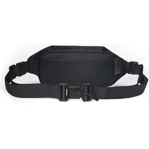 Сумка поясная из ткани Confident черная