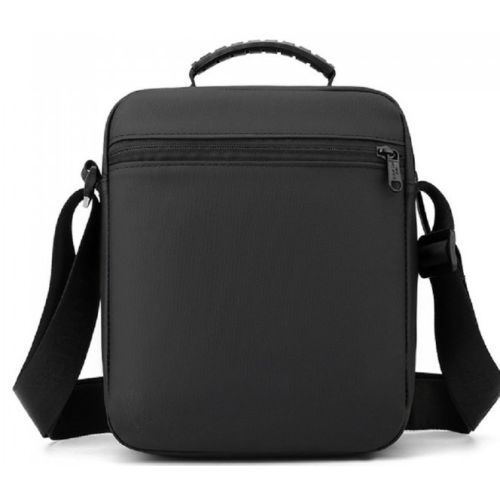 Сумка мужская на плечо Confident  черная