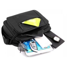 Сумка мужская Confident из ткани черная