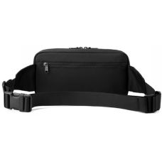 Сумка поясная бананка Confident Черная (SAT08-2121A)