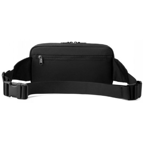 Сумка поясная, бананка Confident черная (SAT08-2121A)