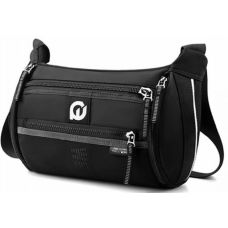 Сумка мужская из ткани  Confident черная (SAT08-0233A)