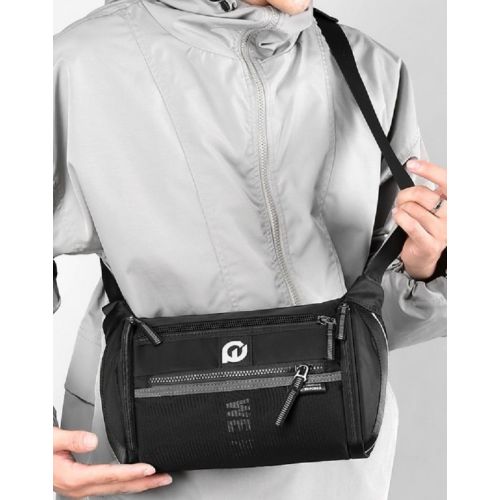 Сумка мужская из ткани  Confident черная