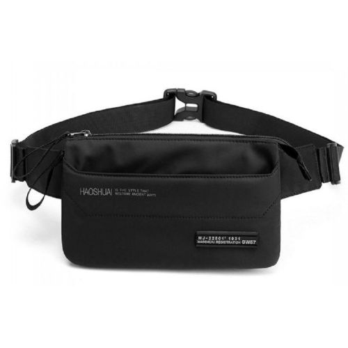 Сумка поясная, бананка Confident черная (SAT08-999-9A)