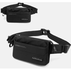 Сумка поясная бананка Confident Черная (SAT08-999-9A)