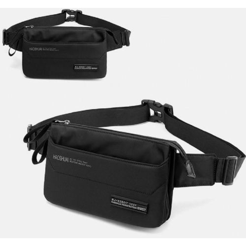 Сумка поясная, бананка Confident черная (SAT08-999-9A)