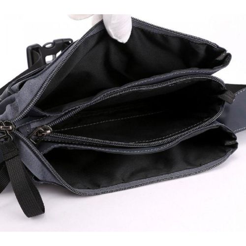 Сумка поясная, бананка Confident черная (SAT08-999-9A)