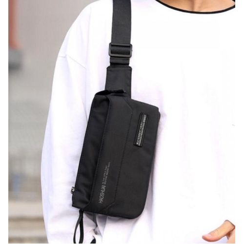 Сумка поясная, бананка Confident черная (SAT08-999-9A)