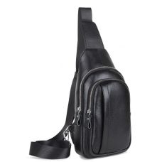 Мужская сумка-слинг Tiding Bag Черная