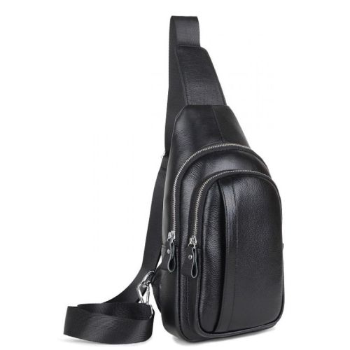 Мужская сумка-слинг Tiding Bag черная