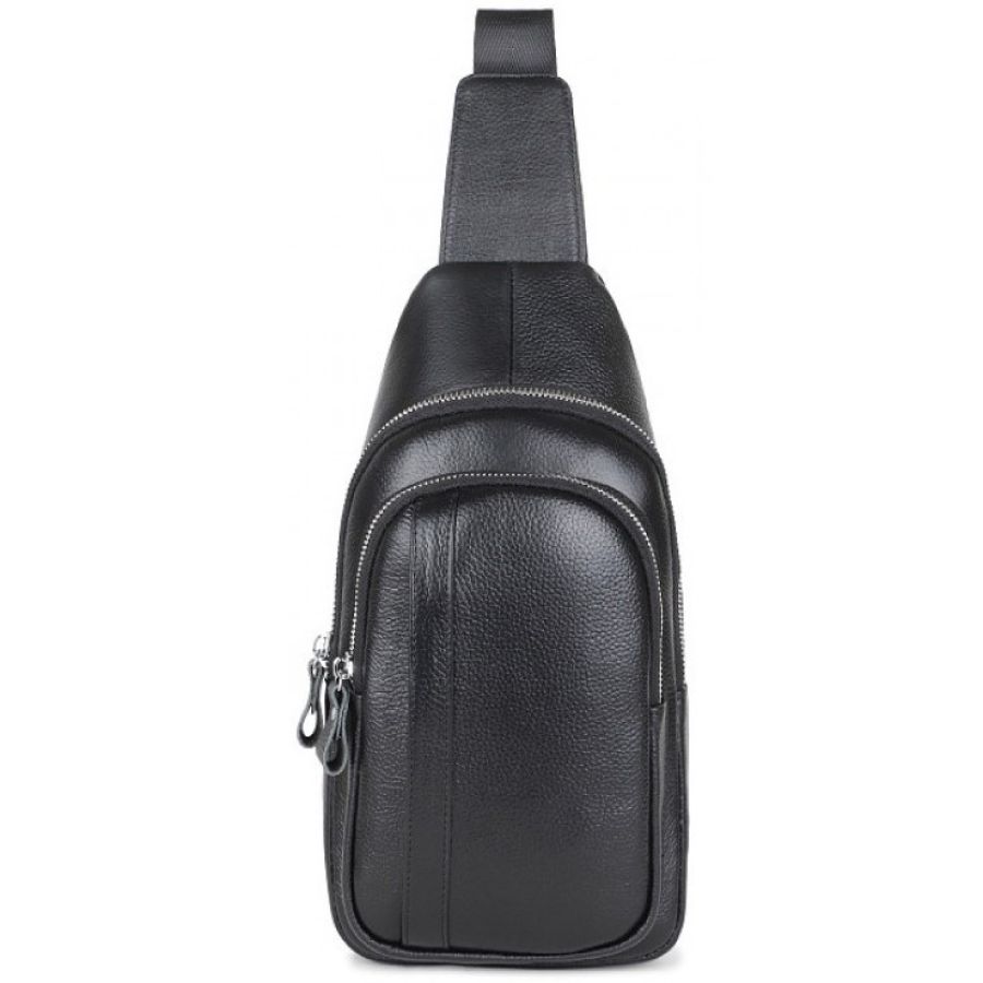 Мужская сумка-слинг Tiding Bag черная