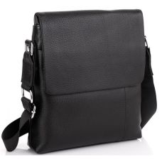 Сумка мужская из натуральной кожи Tiding Bag черная (SA25F-8878A)