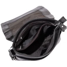 Сумка мужская из натуральной кожи Tiding Bag черная (SA25F-8878A)