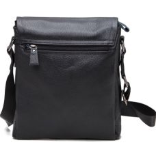Сумка мужская из натуральной кожи Tiding Bag черная (SA25F-8871A)