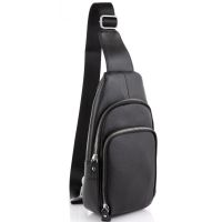 Мужская сумка-слинг Tiding Bag черная (SA25F-5058A)