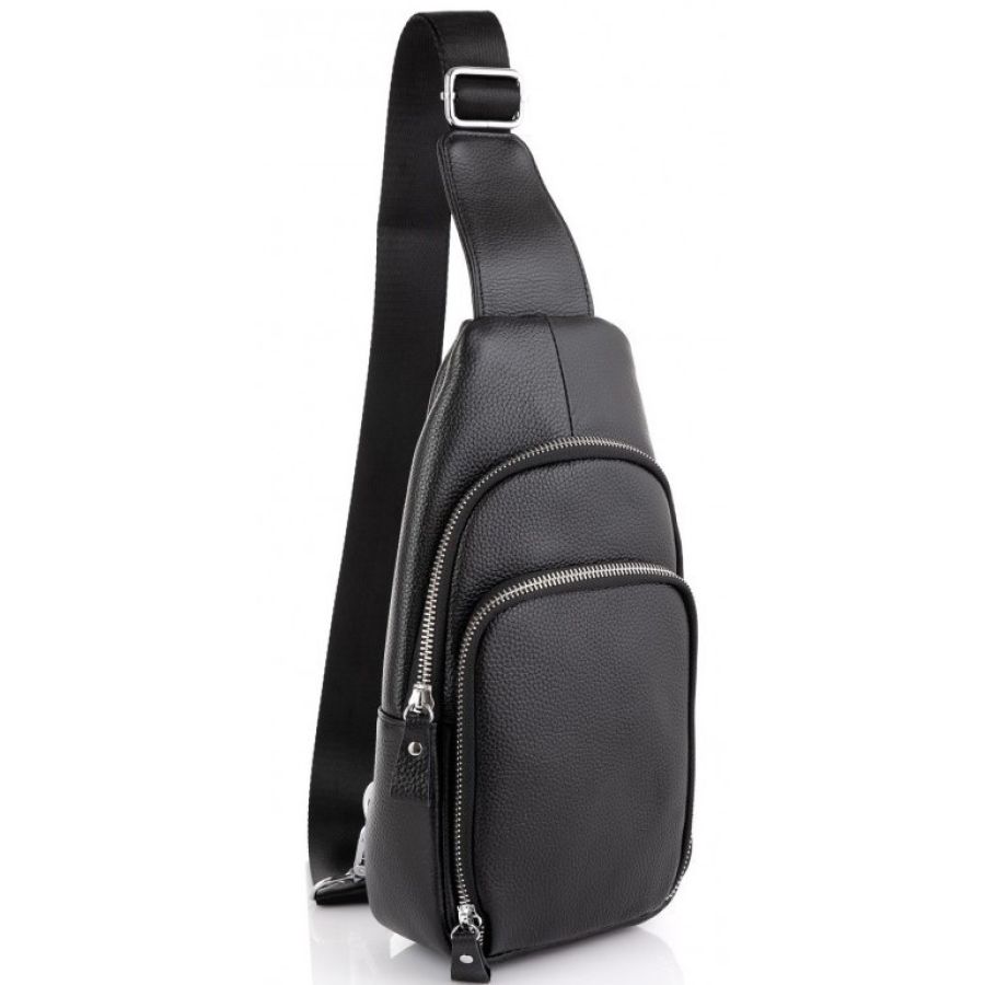 Мужская сумка-слинг Tiding Bag черная