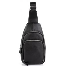 Мужская сумка-слинг Tiding Bag черная (SA25F-5058A)