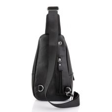 Мужская сумка-слинг Tiding Bag черная (SA25F-5058A)