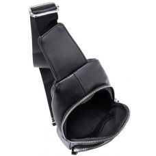 Мужская сумка-слинг Tiding Bag черная (SA25F-5058A)
