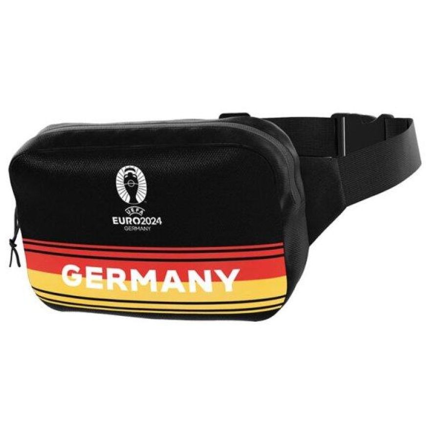 Детская сумка на пояс, бананка Euro2024 Germany Черная