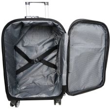 Маленький тканевый чемодан на колесах 42L Gedoх бежевый