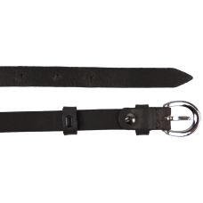 Женский кожаный ремень Skipper 1,5 см темно-коричневый