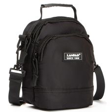 Тканевая мужская сумка Lanpad черный (LAN61028 black)