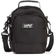 Тканевая мужская сумка Lanpad черный (LAN61028 black)