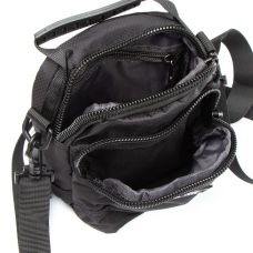 Тканевая мужская сумка Lanpad черный (LAN61028 black)