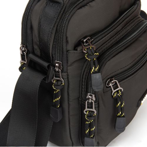 Сумка мужская Lanpad тканевая, черный