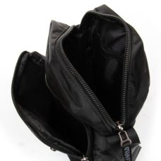 Мужская наплечная сумка, планшетка Lanpad черная