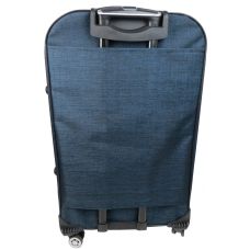 Большой тканевый чемодан на колесах 100L Gedoх, Турция синий