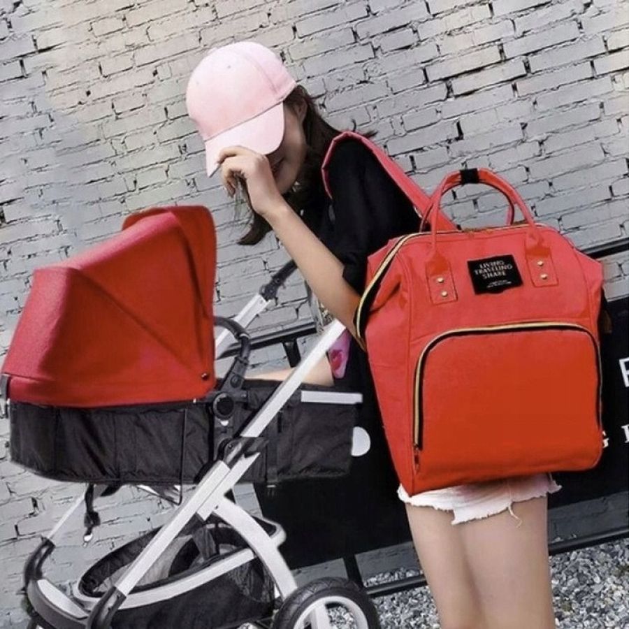 Рюкзак для мамы 12L Living Traveling Share Красный