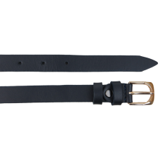 Ремень женский из кожи Skipper 1633-20 Темно-синий 2 см