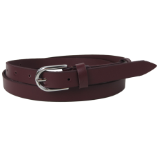 Женский кожаный ремень Skipper 1624-20 Марсала 2 см