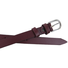 Женский кожаный ремень Skipper 1624-20 Марсала 2 см
