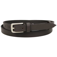 Женский кожаный ремень Skipper 1632-20 темно-коричневый 2 см