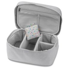 Дорожная косметичка несессер бьюти кейс Topmove Серая