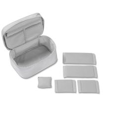 Дорожная косметичка несессер бьюти кейс Topmove Серая