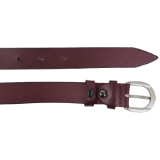 Женский кожаный ремень Skipper Марсала 2,5 см