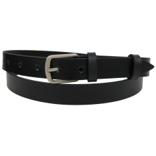 Женский кожаный ремень Skipper Украина Черный 2,5 см