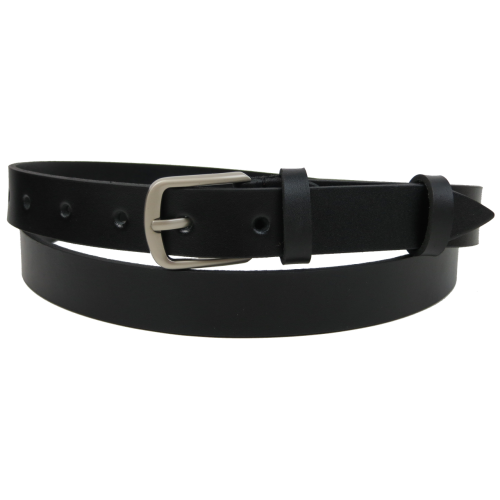 Женский кожаный ремень Skipper Украина Черный 2,5 см