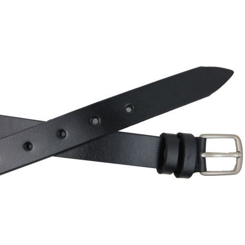 Женский кожаный ремень Skipper Украина Черный 2,5 см