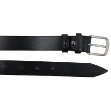 Женский кожаный ремень Skipper Украина Черный 2,5 см