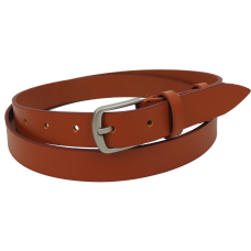 Женский ремень кожаный Skipper Украина Карамельный 2,5 см